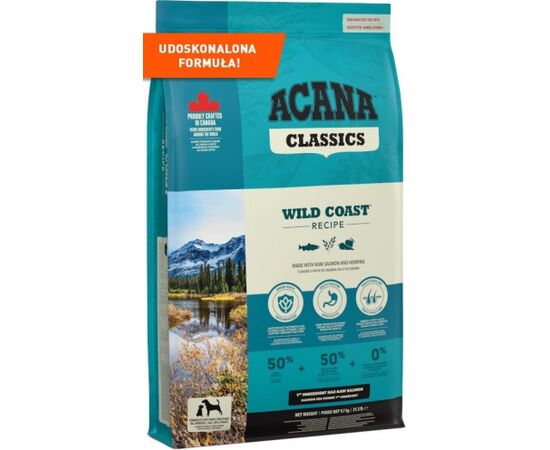 ACANA CLASSICS WILD COAST - DRY DOG FOOD - 9,7 KG
