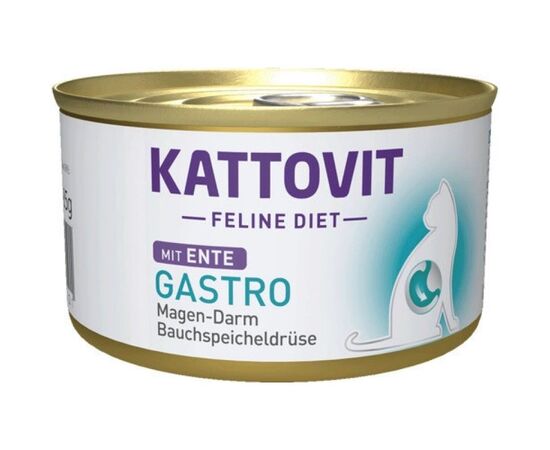 KATTOVIT FELINE DIET GASTRO DUCK - WET CAT FOOD - 85G