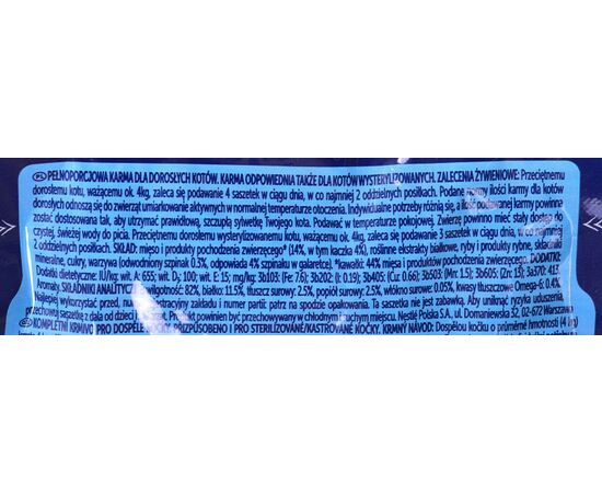 PURINA NESTLE FELIX SENSATIONS DUCK AND SPINACH - 85G