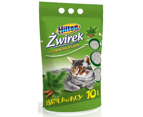 HILTON BENTONITE CLUMPING FOREST CAT LITTER - 10 L