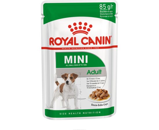 ROYAL CANIN SHN MINI ADULT IN SAUCE - WET DOG FOOD - 12X85G