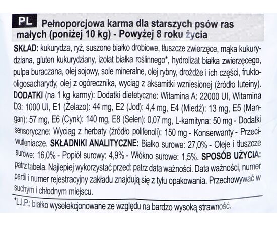 ROYAL CANIN MINI ADULT +8 - DRY DOG FOOD - 2KG