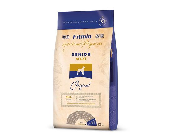 FITMIN DOG MAXI SENIOR - DRY DOG FOOD - 12 KG