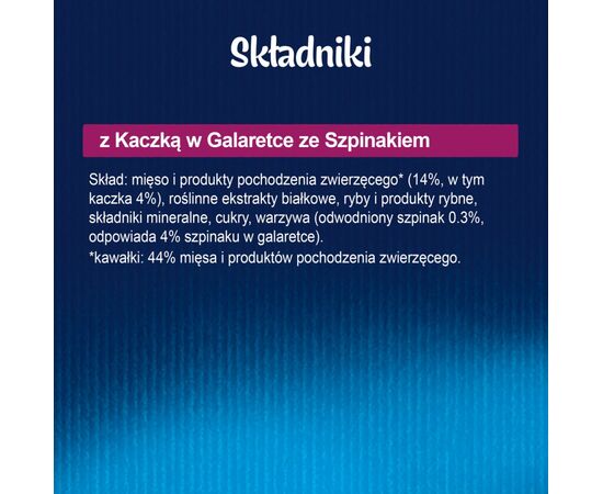 PURINA NESTLE FELIX SENSATIONS DUCK AND SPINACH - 85G