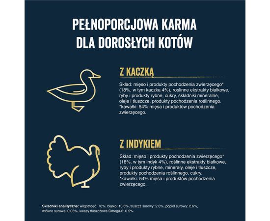 PURINA NESTLE FELIX TASTY SHREDS WITH DUCK AND TURKEY - 4X 80G