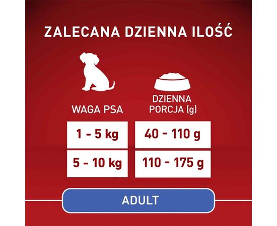 PURINA NESTLE PURINA ONE MINI ADULT BEEF, RICE - DRY DOG FOOD - 800 G