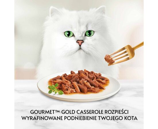 PURINA NESTLE GOURMET GOLD - CASSEROLE DUCK AND TURKEY 85G