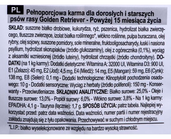 ROYAL CANIN GOLDEN RETRIEVER ADULT 12 KG