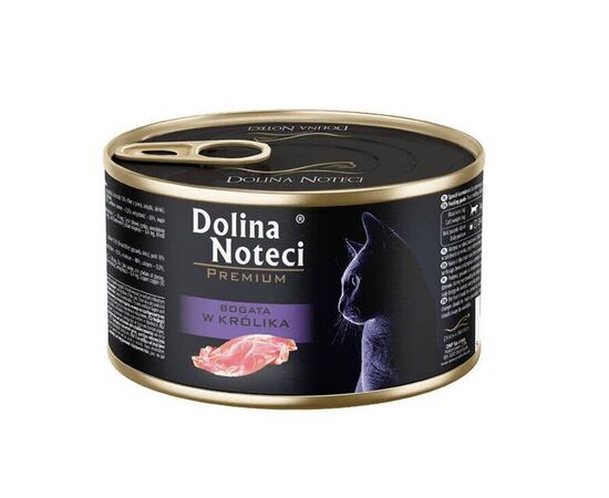DOLINA NOTECI PREMIUM RICH IN RABBIT - WET CAT FOOD - 185G