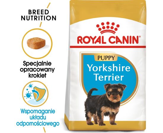 ROYAL CANIN YORKSHIRE TERRIER JUNIOR 1.5 KG PUPPY POULTRY, RICE