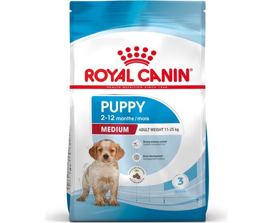 ROYAL CANIN MEDIUM PUPPY 4 KG MAIZE, POULTRY