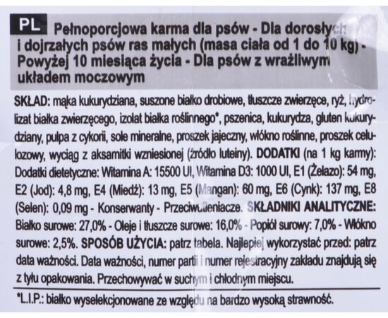 ROYAL CANIN MINI URINARY CARE CCN - DRY DOG FOOD - 1KG