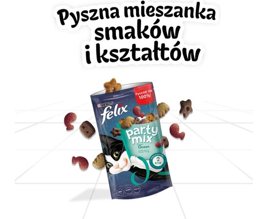 PURINA NESTLE FELIX PARTY MIX OCEAN MIX  60 G