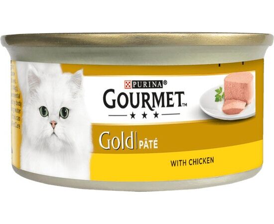 PURINA NESTLE GOURMET GOLD - SALMON AND CHICKEN - WET CAT FOOD -85 G