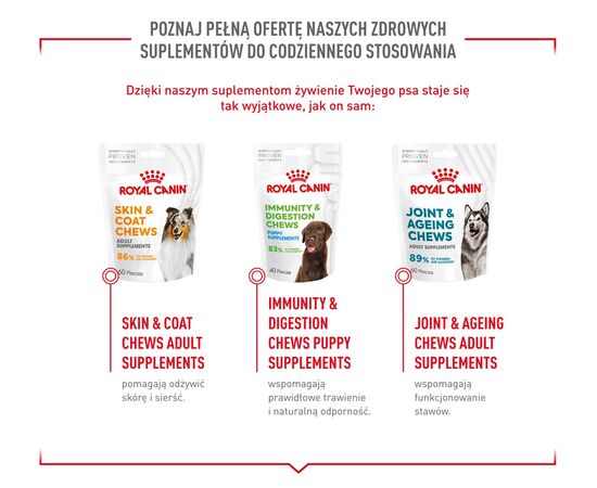ROYAL CANIN SUPPLEMENTS DOG DIGESTION ADULT - DOG VITAMINS - 160G