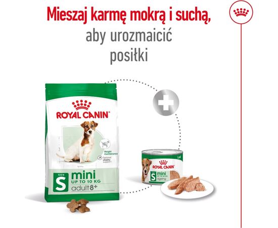 ROYAL CANIN MINI ADULT 8+ 8 KG SENIOR POULTRY, RICE, VEGETABLE