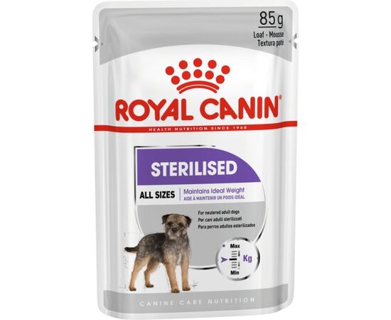 ROYAL CANIN CCN STERILISED LOAF - WET FOOD FOR ADULT DOGS - 12X85G