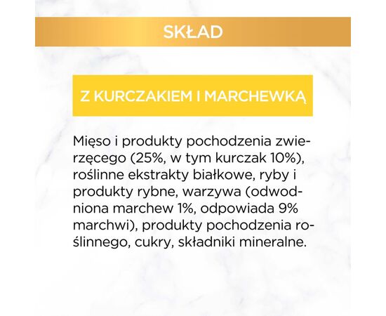 PURINA NESTLE GOURMET GOLD - SAVOURY CAKE WITH CHICKEN AND CARROT 85G