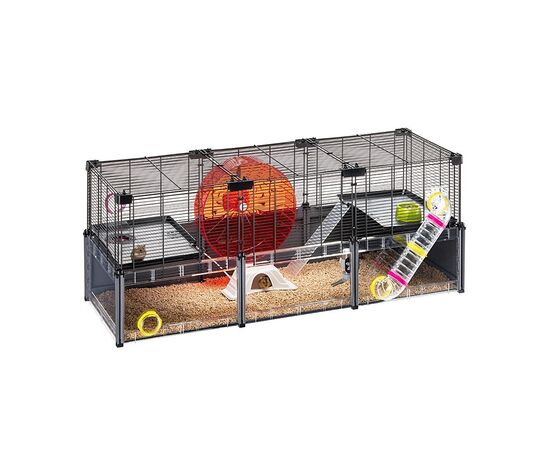 FERPLAST MULTIPLA HAMSTER LARGE - CAGE FOR RODENTS - 107,5 X 37,5 X 42 CM