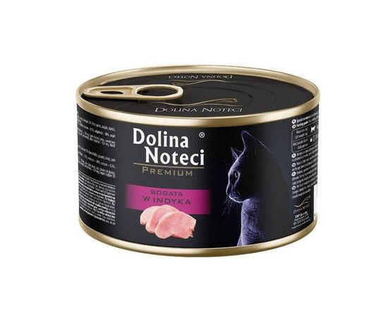 DOLINA NOTECI PREMIUM RICH IN TURKEY - WET CAT FOOD - 185G