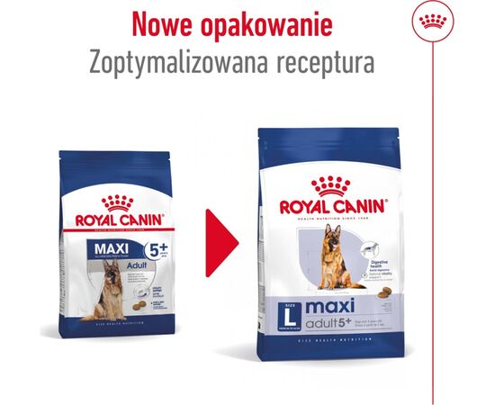 ROYAL CANIN MAXI ADULT 5+ 15 KG POULTRY, RICE