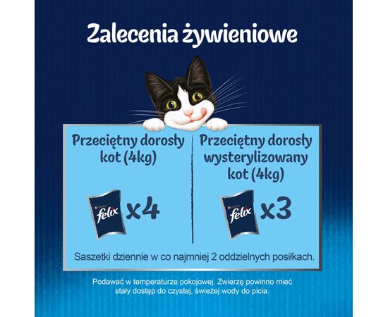 PURINA NESTLE PURINA FELIX FANTASTIC RABBIT IN JELLY - WET CAT FOOD - 85G