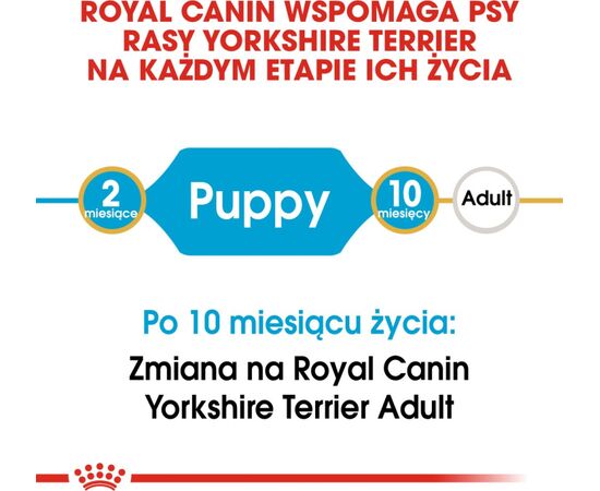 ROYAL CANIN YORKSHIRE TERRIER JUNIOR 1.5 KG PUPPY POULTRY, RICE