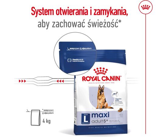 ROYAL CANIN MAXI ADULT 5+ 15 KG POULTRY, RICE