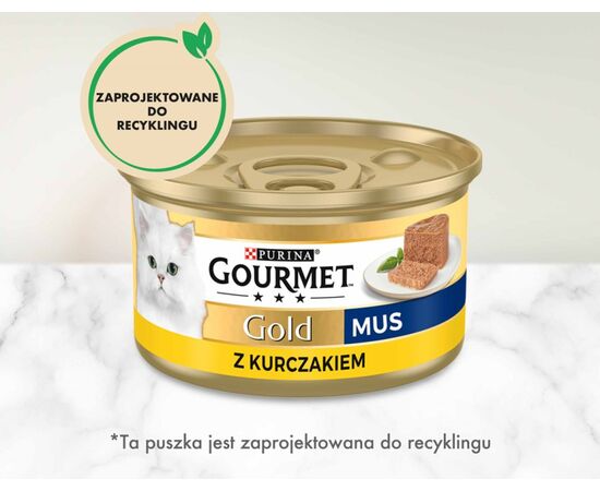 PURINA NESTLE GOURMET GOLD - SALMON AND CHICKEN - WET CAT FOOD -85 G