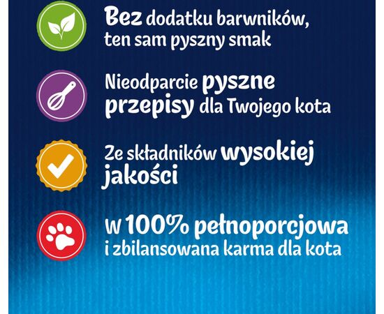 PURINA NESTLE FELIX FANTASTIC DUO- BLACK COD, SALMON, HERRING, TROUT, SALMON, SARDINES, TROUT, MACKEREL IN JELLY - 4X85G