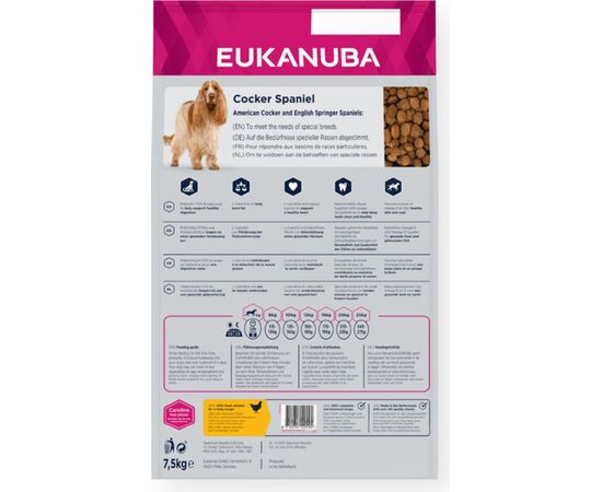 EUKANUBA BREED SPECIFIC COCKER SPANIEL 7.5 KG ADULT CHICKEN