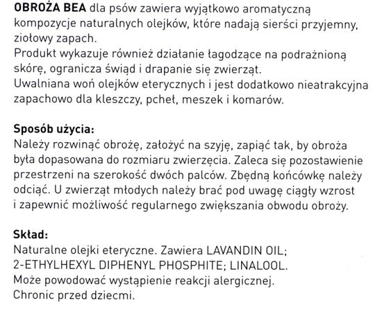 BEAPHAR PROTECTIVE COLLAR FOR DOGS, SIZE M/L