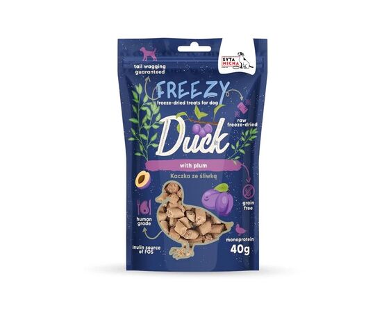 SYTA MICHA FREEZY DUCK WITH PLUM - DOG TREAT - 40G