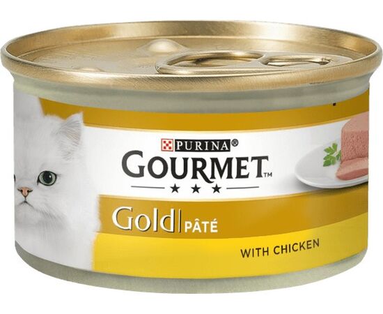 PURINA NESTLE GOURMET GOLD - SALMON AND CHICKEN - WET CAT FOOD -85 G