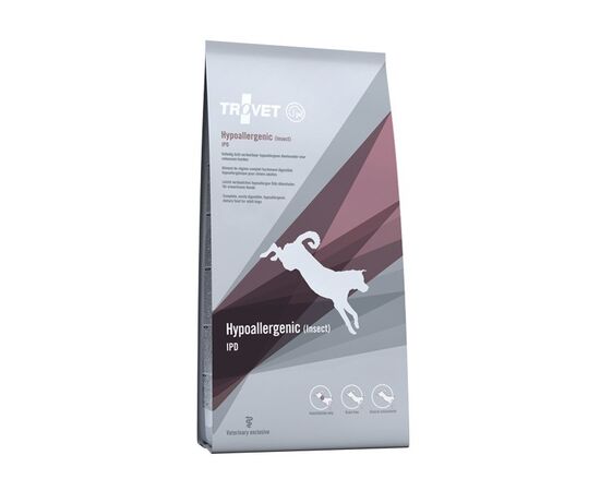 TROVET HYPOALLERGENIC INSECT IPD - DRY DOG FOOD - 10KG