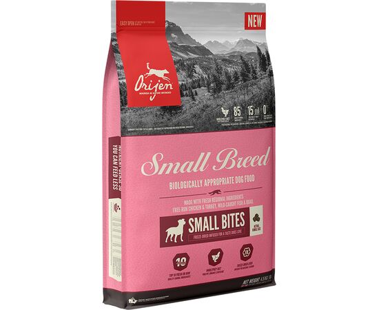ORIJEN SMALL BREED DOG- DRY DOG ​​FOOD- 4,5 KG
