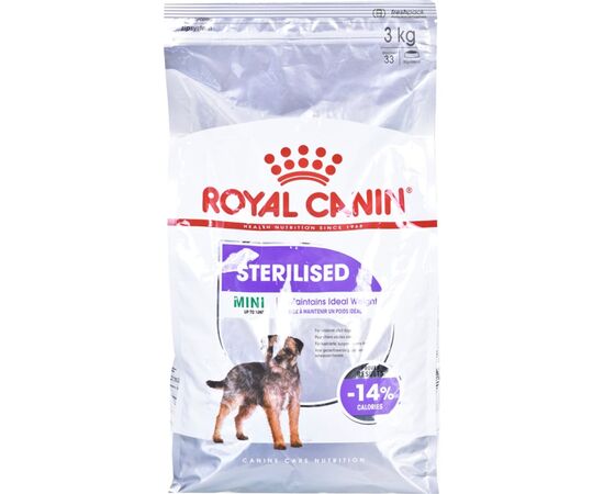 ROYAL CANIN CCN MINI STERILISED - DRY FOOD FOR ADULT DOGS - 3KG