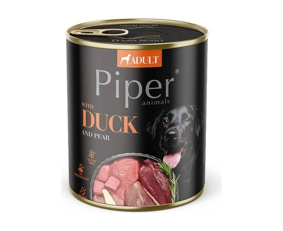 DOLINA NOTECI PIPER WITH DUCK AND PEAR - WET DOG FOOD - 800G