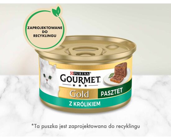 PURINA NESTLE GOURMET GOLD RABBIT - WET CAT FOOD - 85G