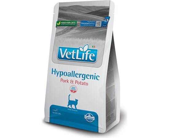 FARMINA ARMINA VET LIFE NAT CAT HYPO PORK POTATO ADULT 1,5KG