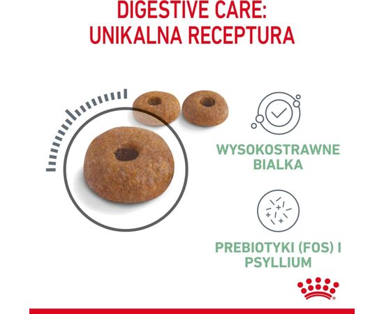 ROYAL CANIN DIGESTIVE CARE CATS DRY FOOD 4 KG ADULT FISH, POULTRY, RICE, VEGETABLE