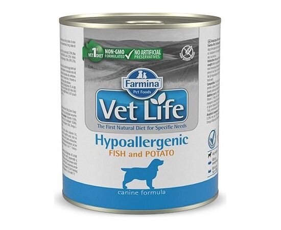 FARMINA VET LIFE DIET DOG HYPOALLERGENIC FISH&POTATO 300 G