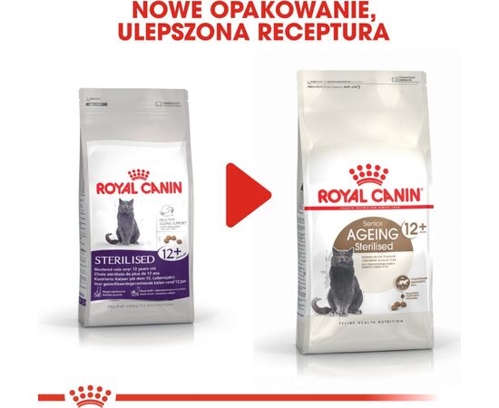 ROYAL CANIN SENIOR AGEING STERILISED 12+ CATS DRY FOOD CORN,POULTRY,VEGETABLE 2 KG