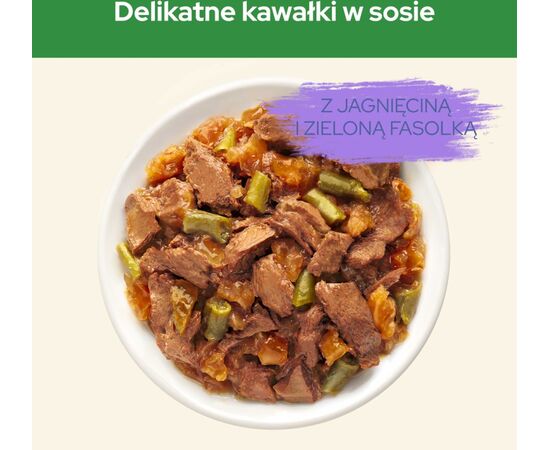 PURINA NESTLE CAT CHOW STERILISED GIG LAMB GREEN BEANS IN SAUCE 85G