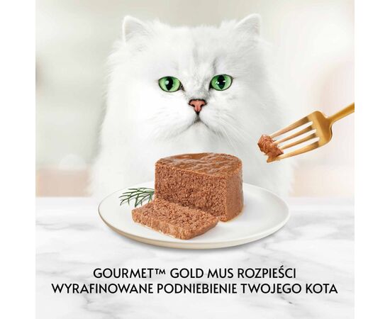 PURINA NESTLE GOURMET GOLD - MOUSSE WITH TUNA 85G