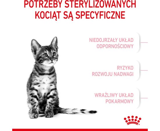 ROYAL CANIN KITTEN STERILISED CATS DRY FOOD 3.5 KG POULTRY