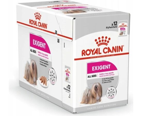 ROYAL CANIN EXIGENT WET DOG FOOD PÂTÉ 12X85 G