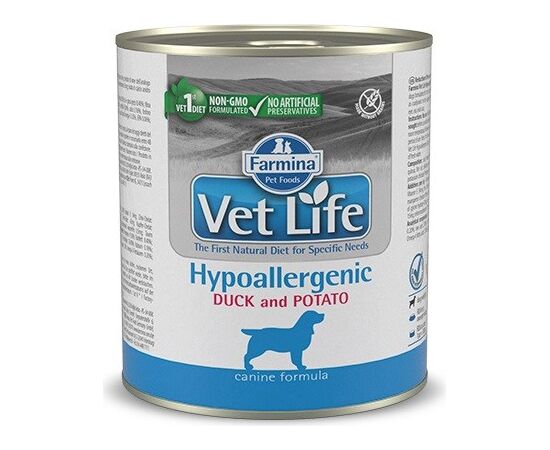 FARMINA VET LIFE DIET DOG HYPOALLERGENIC DUCK & POTATO 300 G