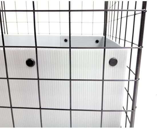 C&C MODULAR CAGE 4X2 145 X 75 CM SILVER