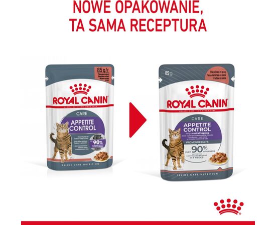 ROYAL CANIN FCN APPETITE CONTROL IN SAUCE - WET FOOD FOR ADULT CATS - 12X85G